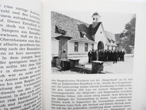Festschrift, 75 Jahre Gesangverein, Sängerbund Bauschlott 1891-1966 Bild 6