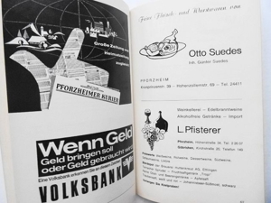 Festschrift, 75 Jahre Gesangverein, Sängerbund Bauschlott 1891-1966 Bild 10