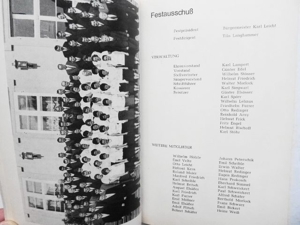 Festschrift, 75 Jahre Gesangverein, Sängerbund Bauschlott 1891-1966 Bild 4