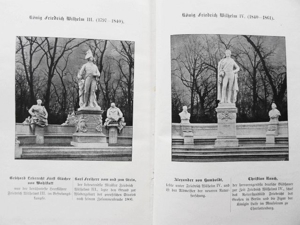 Pierson W. Dr. Leitfaden der preußischen Geschichte, Standbildergruppen Sieges-Allee Berlin von 1902 Bild 3
