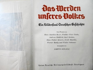 Hölzle Erwin Hrsg. Das Werden unseres Volkes. Ein Bildersaal Deutscher Geschichte. Bild 2