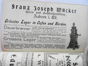 Festschrift für das III. Unter-Elsässische Gau-Sänger-Fest am 5.Juli 1903 zu Zabern im Elsass Bild 6