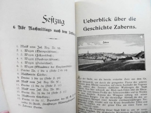 Festschrift für das III. Unter-Elsässische Gau-Sänger-Fest am 5.Juli 1903 zu Zabern im Elsass Bild 2