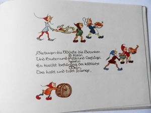 Goethe, Johann Wolfgang von. Hochzeitlied. Ein Marionettenspiel. Zeichnungen von U. Elsäßer. Bild 6