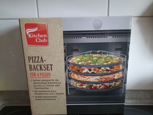 Pizza-Backset für 4 Pizzen *neu*