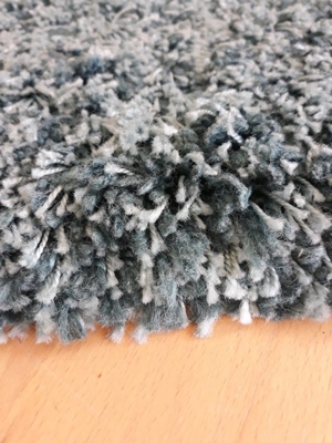 Traumhafter Langflor-Teppich, 120 x 170 cm, Türkis Bild 3