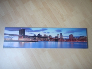 Skyline auf Leinwand