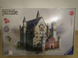 3D Puzzle Schloss Neuschwanstein Bild 1