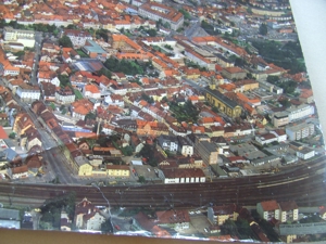 Luftbild-Aufnahme der Stadt Ansbach von 1987 als Poster 60 x 80 cm Bild 7