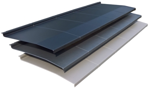 Metalldach-Blechdach-Dach-Systeme 30 Jahre Garantie: AeroDek Powertekk Dachplatten, Dachbleche Bild 17