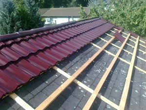 Metalldach-Blechdach-Dach-Systeme 30 Jahre Garantie: AeroDek Powertekk Dachplatten, Dachbleche Bild 11