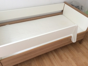 1 Baby/-Juniorbett mit Lattenrost, Matratze und Umbauteilen Modell LEO von Paidi Bild 12