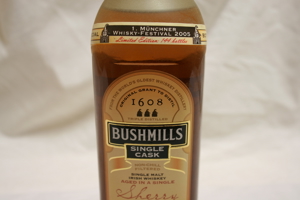 Bushmills Single Sherry Cask lim. 059/144 1989 1.Münchner Whisky-Festival Super RAR