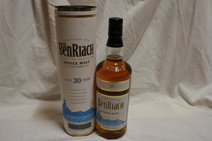 Single Malt Scotch Whisky The Benriach 20 Years Single Malt Heart of Speyside