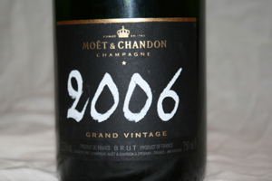 Champagner MOET & CHANDON 2006 Grand Vintage Champagne 0, 75l NEU 750ml Selten Moët Champagna