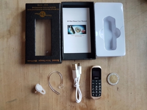 Weltweit kleinste dünnsten Mini Phone oder als Blue tooth Headset Bild 1