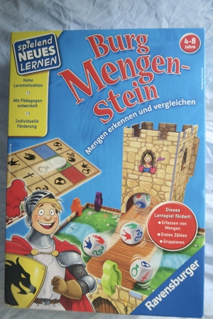 Lernspiel Burg Mengenstein Ravensburger Lernspiel 4-8 Jahre Bild 1