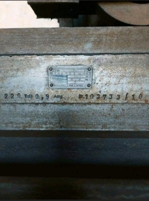ELB Flachschleifmaschine, Magnetplatte Länge 820 mm Breite 210 mm,Schleifmaschine, Bild 6