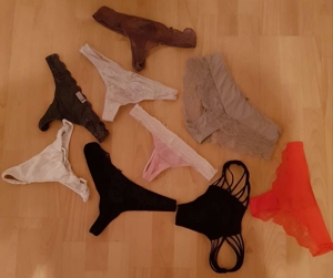 Höschen, getragene Höschen, Wäsche, Sklaven Nylons Schuhe Füsse Bild 3