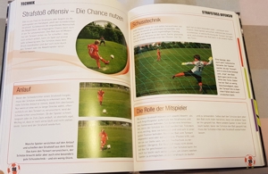 "Die große Fussballschule - Technik, Taktik, Teamarbeit", Jugendbuch Bild 2