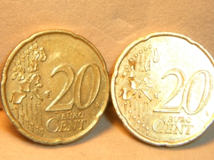 20 Cent Euro Münze / FEHLPRÄGUNG !! Bild 1