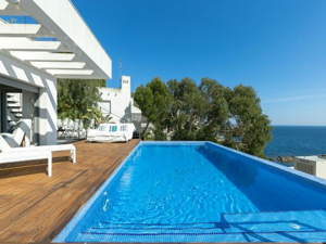 TOP Spanien Ferienhaus Costa Brava in Rosas privater Pool und Meerblick mieten Bild 2