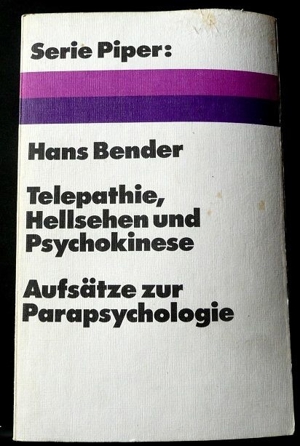 Telepathie, Hellsehen und Psychokinese - von Hans Bender Bild 1
