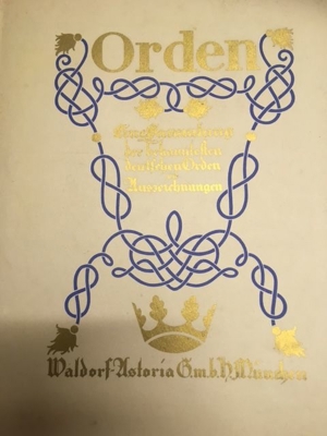 SAMMELALBUM 1935-1950 *ORDEN* ASTORIA WALDORF Bild 2