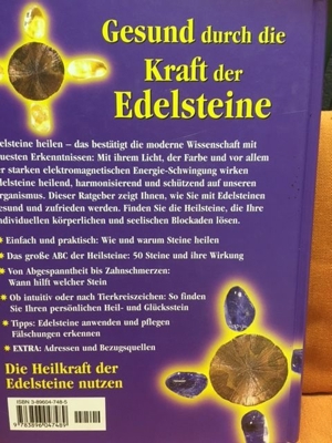 BUCH *GESUNDHEIT DURCH DIE KRAFT DER EDELSTEINE* Bild 2