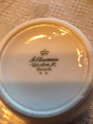 KAFFEESERVICE 20 TEILIG 50 / 60 ER JAHRE ROSENDEKOR Bild 2
