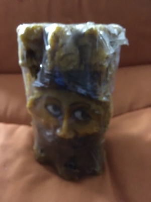 KERZE *BAUMKOBOLD ODER WURZELMANN XL KERZE* Bild 4