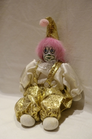 Clown Harlekin Deko Puppe Sammelclown Bild 6