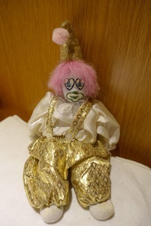 Clown Harlekin Deko Puppe Sammelclown Bild 5