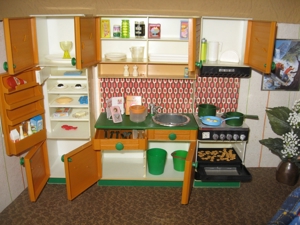 Küchenmöbel für Puppenstube-Puppenhaus-Puppenküche Bild 12