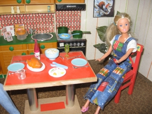 Küchenmöbel für Puppenstube-Puppenhaus-Puppenküche Bild 4