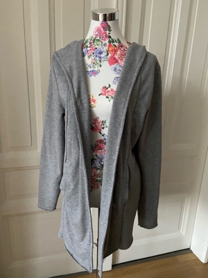 Graue Kapuzenjacke von Smog, L