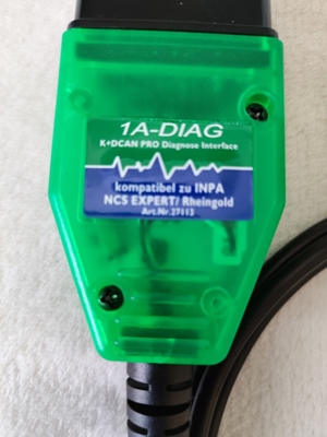 BMW Diagnose Stecker - Inpa Ista NCS