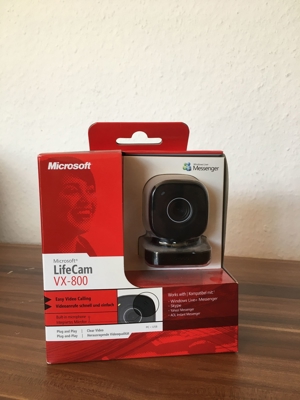 MICROSOFT "Life Cam", Modell: "VX 800" NEU ! Bild 1