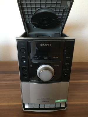 "SONY" MICRO HiFi COMPONENT SYSTEM, Modell: "CMT- EH10" Bild 2