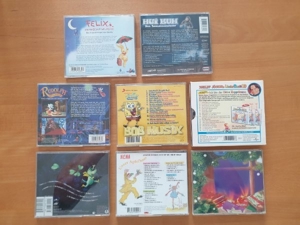 Kinder CD's, Hörspiel Hui Buh, Felix, Tabaluga, Rudolph, Spongebob, Nena, Weihnachtslieder Bild 2