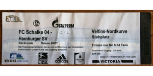 Alte Fußball-Bundesliga Eintrittskarten 1970er u. 2000er Jahre Bild 9