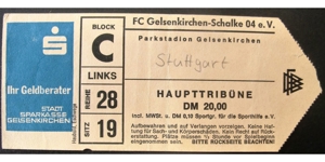 Alte Fußball-Bundesliga Eintrittskarten 1970er u. 2000er Jahre Bild 6
