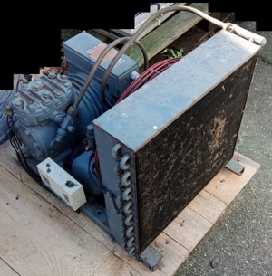 Kühlaggregat Kompressor Lüfter DWM Copeland gebraucht Bild 3