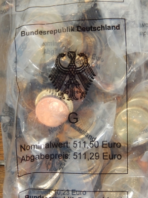 EURO Starter-Kit *G*, von 2002 selten oder Banken Starter Kit "G" Bild 2