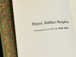 114 Bände Meyers Klassiker Jugendstilausgabe Bild 12