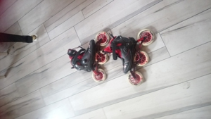 K2 Mod 125 Inline Skates Gr. 42.5+Hochwertiger Schutzausrüstung