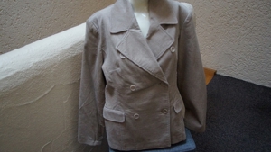 #Jacke, Gr. 38, #beige, #gefüttert, #Cord, #hochwertig