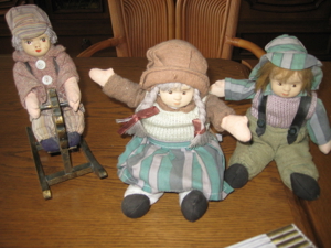 4 Sammlerpuppen von Boltze