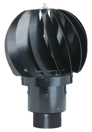 Stromloser Windventilator, Rohrentlüfter, Dachentlüfter (Basismodell) Bild 1