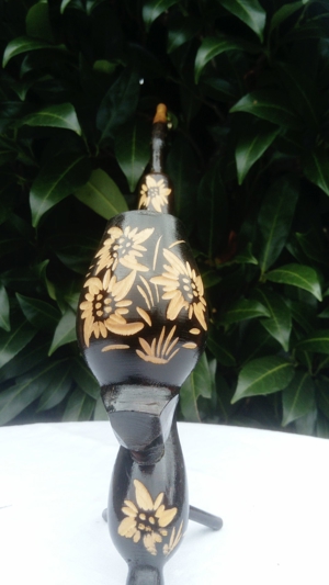 Pfeife aus Holz,Holzpfeife als Dekoration,unbenutzt Bild 8